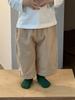Roupa Infantil de Outono 2025 Roupa de Bebê Estilo Coreano Roupa Infantil Meninos Outono Letra Camiseta de Manga Comprida Calça Casual Conjunto