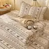 Juego de Edredón de Verano de Cuatro Piezas con Estampado de Dibujos Animados, Edredón Refrescante de Verano, Edredón para Aire Acondicionado, Juego de Cubre Cama, Juego de Ropa de Cama de Tres Piezas para Dormitorio de Estudiantes