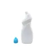 Botella de Limpiador de Inodoros de 500 ml, Botella de Limpiador de Inodoros con Boca Curva, Líquido Desinfectante, Limpiador Diario de Inodoros, Botella de Plástico con Boca Curva para Embalaje