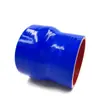 Mangueira de silicone de grande diâmetro, diâmetro variável, resistente a altas temperaturas, para atacado personalizado, cotovelo de 90 graus, tubo de conexão flexível de silicone para modificação de carro