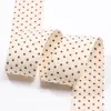 Cinta de Puntos de Doble Cara Cinta de Puntos Floral para Regalo Empaque Floral Pastel Lazo de Puntos Cinta de Tela de Puntos diy