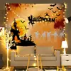Tela colgante de Halloween Navidad casa de alquiler revestimiento de pared tela de pared fea decoración tela de fondo de alto nivel Amazon caliente
