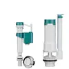 Inodoro de Sentadillas para Baño Tanque de Descarga Bomba de Agua Universal Válvula de Entrada y Drenaje Montada en la Pared Accesorios para Inodoro