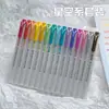 Caneta Marca-Texto Estilo Zebra com Ponta Dupla, 30 Cores, Não Borra, Canetas Coloridas de Alta Qualidade para Diário de Estudante