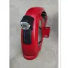 Guardabarros de Hierro para Triciclo Eléctrico con Soporte y Luz Trasera, Guardabarros Trasero para Rueda Trasera, Guardabarros de Hierro para Triciclo de Ocio