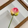 Planta Artificial Antúrio Impressa em 3D Decoração Moderna para Paisagismo de Pátio Vegetação Modelo Novo Tendência Transfronteiriço
