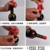 Tapón de silicona para vino, tapón universal para champán, tapón creativo y simple para sellar botellas de vino para conservar la frescura y prevenir fugas