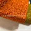 Folha de Borracha e Plástico Laranja Altamente Elástica Material de Espuma de Borracha Esponjosa Impermeável e Resistente à Corrosão Folha de Borracha de Silicone Industrial