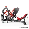 Máquina Todo en Uno de Pedal Invertido Gimnasio Comercial Ejercicio de Fuerza de Piernas Máquina Inclinada Entrenador Pedal Supino