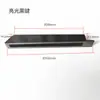 Herramientas de Reparación y Afinación de Piano Accesorios para Piano Teclas Negras Cuero para Teclas Negras Brillo Brillante Mate