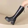 Botas femininas estilo floresta natural puro oxigênio floresta tranquila 2024 sapatos femininos estilo quente temperamento moderno da moda versátil
