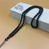Cordón para Colgante de Jade, Cadena de Cuentas de Vidrio, Cordón para Collar de Jade, Cadena para Suéter de Obsidiana, Cadena para Joyería y Accesorios de Jade
