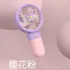 Ventilador de Escritorio Portátil Pequeño de Mano para Verano Carga USB Ventilador Eléctrico Portátil Color Fresco Pequeño Regalo