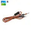 Cable de alimentación estándar europeo Interruptor estándar europeo 304 Cable de alimentación trenzado rojo marrón Cable de interruptor