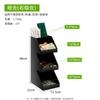 Portavasos de Papel al Mayoreo, Portacopas de Vino, Dispensador de Pañuelos Acrílico Negro, Soporte para Popotes, Suministros para Barra, Suministros para Tienda de Té con Leche, en Stock