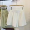 Shorts de Verão Soltos Estilo Coreano de Alta Qualidade para Mulheres Plus Size, Hot Pants Ultrafinos de Cintura Alta Que Escondem a Figura