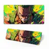 Alfombrilla de Ratón Extra Grande de Gama Alta One Piece Juego de E-Sports Animación Bidimensional Pad de Escritorio Borde Bloqueado Antideslizante Engrosado Juego