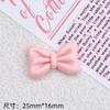 Acessórios de resina DIY caseiro fivela de sapato com furo material de joalheria gel creme clipe de cabelo desenho animado fofo laço