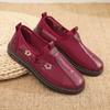 Zapatos de Tela Old Beijing de Verano para Mujer, Estilo Nuevo de 26 Años, Suela Suave Antideslizante, Zapatos sin Cordones Transpirables y Cómodos para Madres de Mediana Edad y Mayores