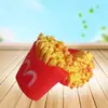 Venda direta da fábrica brinquedos sonoros para animais de estimação de batata frita tiras de batata vinil para cães ranger os dentes limpeza treinamento cão