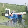 Limpieza de Agua Jacinto de Agua Hierba Acuática Equipo Barco de Siega Automático Maquinaria de Rescate de Hierba Acuática