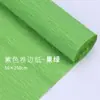 Papel de regalo para flores frescas de 48 colores, ramo de dibujos animados, materiales para arte floral DIY hechos a mano, papel crepé, papel con borde enrollado, papel crepé de color liso enrollado
