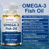 Cápsulas Blandas de Aceite de Pescado Cápsulas Blandas de Aceite de Pescado Fabricante de Origen Ventas Directas Soporte OEM Transfronterizo Transfronterizo