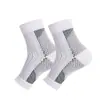 Calcetines de Compresión Deportivos de Otoño Transfronterizos, Calcetines Tobilleros Abiertos en los Dedos, Calcetines Elásticos para Piernas de Fitness y Running