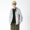 Roupa de Proteção Solar Cor Sólida de Seda de Gelo para Homens Verão 2025 Proteção UV Respirável Jaqueta Fina Roupa para Pesca ao Ar Livre Secagem Rápida