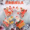 Cabezal móvil eléctrico de Navidad, decoración DIY, inducción electromagnética, muñeco de nieve viejo de Navidad, regalo creativo, juguete para niños