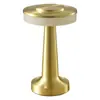 Luminária de mesa decorativa criativa transfronteiriça para bares, quartos e salas de estar, luz noturna recarregável por toque, luminária de mesa em forma de halter para ambiente de acampamento