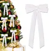 Adornos Navideños Decorativos de Terciopelo con Lazo de Doble Capa Meisiyuan Hechos a Medida Se Pueden Producir en Pequeños Lotes para Ventas Transfronterizas