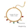 Moda Europea y Americana Más Vendida Cadena Cubana Borla Gota de Agua Circonita Pulsera para Mujeres, Lujo Ligero Gama Alta Acero de Titanio Joyería al por Mayor