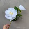 Simulação de jardim Monet branco, material para flores de auditório de casamento, plantio de flores de casamento, arte de flores Mori, chumbo de estrada, flores decorativas