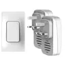 Timbre Inalámbrico Doméstico Auto-Generador con Alto Volumen y Control de Larga Distancia Impermeable 433 Control Remoto Timbre Llamador