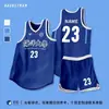 Uniforme de Basquete Estilo Americano Roupas de Basquete Masculinas Estilo Europeu e Americano Uniforme de Competição de Equipe Estudantil de Verão Uniforme de Treinamento Jersey Top Secagem Rápida