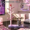 Suporte de armazenamento para chapéus de Natal, base de suporte 2 em 1 para controle, para Switch/Xbox, uma peça de exibição criativa para mesa