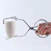 Herramientas para Cerámica Pinzas para Esmalte Pinza para Esmalte de Acero Inoxidable Sumergido en Esmalte Sumergido en Esmalte Soplado de Esmalte Pinza para Esmalte Calibrador para Colorear Pinza para Esmalte