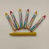 Crayons Triangulares de Fácil Pegada 16 Cores para Crianças Pequenas Pintura Infantil Grafite Crayons Triangulares Coloridos Pastéis de Óleo Laváveis