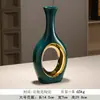 Nuevos Adornos Chinos Floreros para Arreglo Floral Sala de Estar Aparador de Vino Oficina Decoración Regalos de Inauguración Cerámica