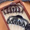 Pinza para el pelo de calabaza de PC de gran tamaño 13 cm transfronteriza para mujer con múltiples volúmenes de cabello en la parte posterior de la cabeza, pinza de tiburón, pinza agarradora elegante