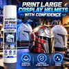 KineShineX Pegamento Sólido en Barra para Impresión 3D Plataforma de Impresión para Cascos Grandes de Cosplay Pegamento Antideformación