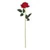 Rosa Flor Artificial de Alta Qualidade Dia dos Namorados Plástico Falso Buquê Ornamento para Casa Sala de Estar Mesa de Jantar Arranjo Floral Decoração