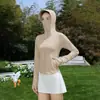 Chamarra de Protección Solar Estilo Ala de Sombrero Ono Ajustada para Mujer Modelo Nuevo 2026 Ceñidor de Cintura Adelgazante Ropa con Filtro Solar Protección UV Abrigo Transpirable