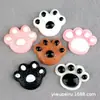 Pegamento en Crema Resina Accesorios Huella de Pata Pata de Oso Garra de Gato Clip Material para Tocado Funda de Teléfono Móvil Bolso Bbdiy Agujero Parche para Zapato