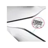Adecuado para accesorios de modificación de parabrisas engrosado Haojue UHR150 parabrisas delantero parabrisas parabrisas parabrisas parabrisas protector de pecho