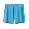 Calzoncillos Bóxer de Algodón Puro para Hombre de Otoño e Invierno, Calzoncillos de Ángulo Plano de Algodón Puro de Alta Calidad para Hombre, Calzoncillos de Cuatro Ángulos para Hombre Transpirables y Ajustados, Pantalones Cortos para Casa