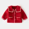 [Venta de Liquidación 69.9] Precio Original 78 Chaqueta de Año Nuevo para Niñas Dudu Home Conjunto Rojo con Forro Polar de Invierno para Niñas