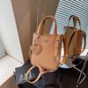 Bolso Transfronterizo de Comercio Exterior con Patrón de Lichi para Mujer, Nuevo Modelo 2025, Bolso de Mano Estilo Ins con Acabado de Alta Gama, Bolso Cruzado para Teléfono de Hombro Único