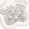 Cuentas de Porcelana Interior Rota Imitación Cristal 10mm Teñido al Agua Cuentas Redondas Esmaltadas Hechas a Mano para DIY Joyería Accesorios Venta al por Mayor